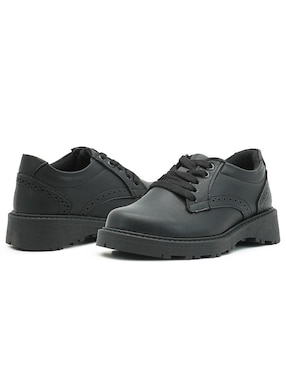 Zapato Karsten Back to School de piel para niño