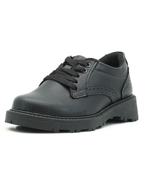 Zapato Karsten Back to School de piel para niño