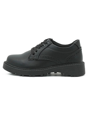 Zapato Karsten Back to School de piel para niño