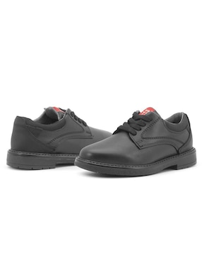 Zapato Vavito Back to School de piel para niño