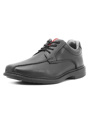 Zapato Vavito Back to School de piel para niño