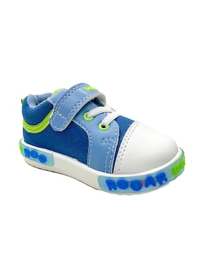 Tenis Con Luz Bubble Gummers Para Niño