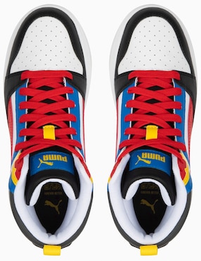 Tenis Puma para niño Rebound V6 Mid Jr