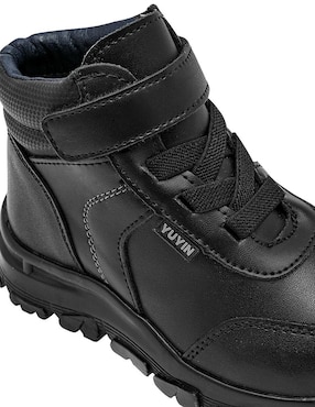 Bota de piel Yuyin para niño