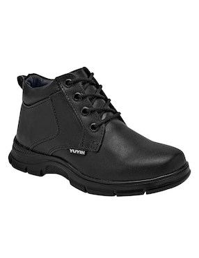 Bota De Piel Yuyin Para Niño