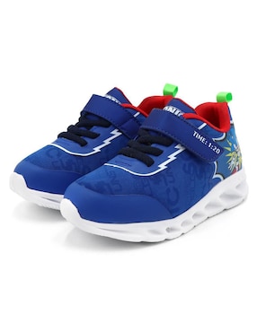 Tenis luz led Sonic The Hedgehog para niño