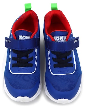 Tenis luz led Sonic The Hedgehog para niño
