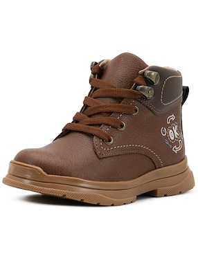 Bota de piel Karsten para niño