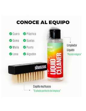 Kit limpiador para calzado Shoozas