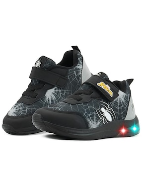 Tenis luz led Tropicana para niño Marvel Spider-Man