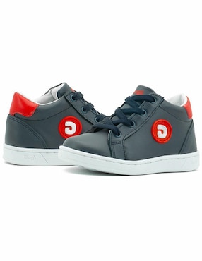 Zapato Dogi de piel para niño