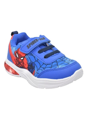 Tenis Con Luz Georgie Boy Para Niño Spider-Man