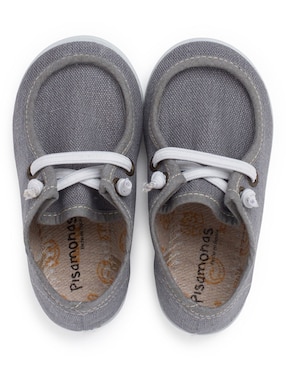 Zapato Pisamonas de piel para niño