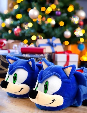 Pantufla Sonic The Hedgehog para niño