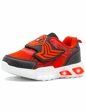 Tenis luz led Tropicana para niño Marvel Spider-Man