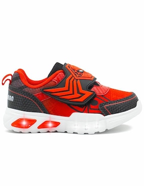 Tenis luz led Tropicana para niño Marvel Spider-Man
