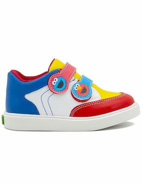 Tenis Karsten para niño Plaza Sésamo Elmo