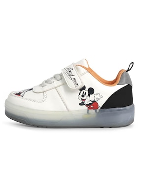 Tenis luz led Tropicana Licencia para niño Mickey Mouse