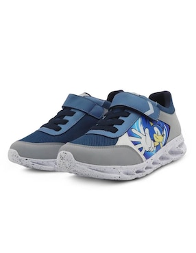 Tenis luz led Sonic The Hedgehog para niño