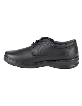 Zapato Verde Tabaco de piel para niño