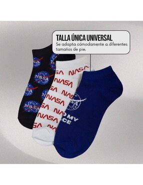 Set calcetín Nasa Sarosa de algodón unisex 3 pares