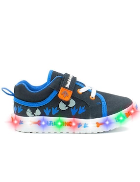 Tenis luz led Bubble Gummers para niño Dinosaurios