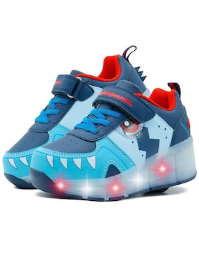 Tenis con ruedas Bubble Gummers para niño