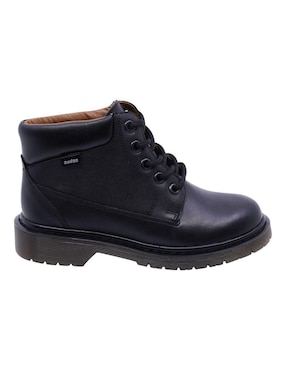 Bota de piel audaz para niño