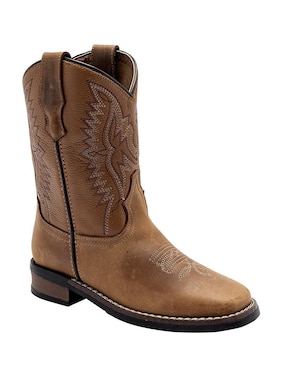 Bota de piel Dogi para niño