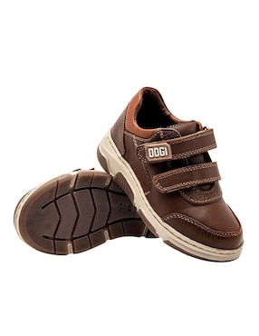Zapato Dogi de piel para niño