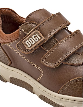 Zapato Dogi de piel para niño