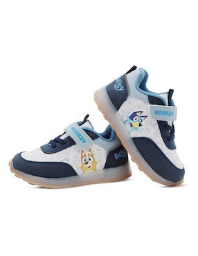 Tenis luz led Bluey para niño Bluey Y Bingo