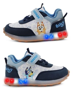 Tenis luz led Bluey para niño Bluey Y Bingo