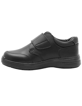 Zapato Yuyin Back to School de piel para niño