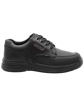 Zapato Yuyin Back to School de piel para niño
