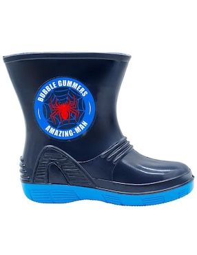 Bota de lluvia Bubble Gummers Trendy Spider-Man para niño