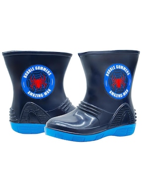 Bota de lluvia Bubble Gummers Trendy Spider-Man para niño
