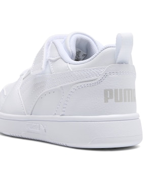 Tenis Puma para niño Puma Rebound V6 Lo Ac Ps
