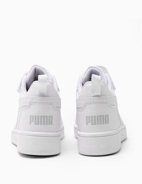 Tenis Puma para niño Puma Rebound V6 Lo Ac Ps