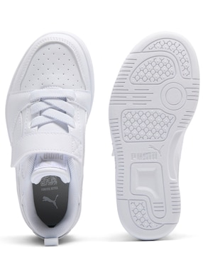 Tenis Puma para niño Puma Rebound V6 Lo Ac Ps
