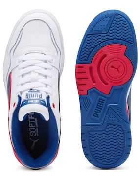 Tenis Puma para niño Rebound Retro Jr