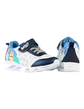 Tenis luz led Tropicana para niño bebé Trop Bluey
