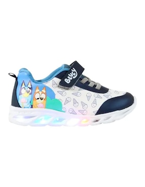 Tenis luz led Tropicana para niño Bluey