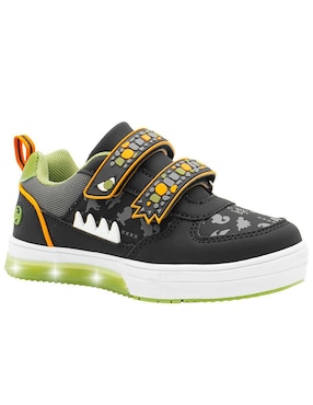 Tenis luz led Bubble Gummers para niño