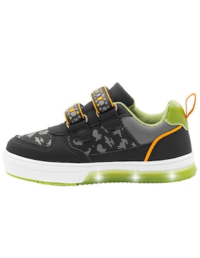 Tenis luz led Bubble Gummers para niño