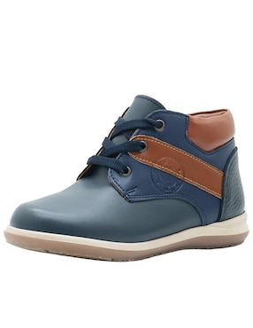 Zapato Dogi Trendy de piel para niño