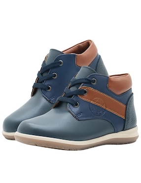 Zapato Dogi Trendy de piel para niño