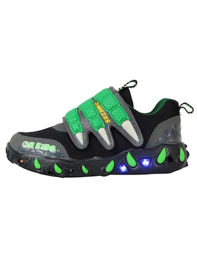 Tenis luz led Kuali Shoes para niño