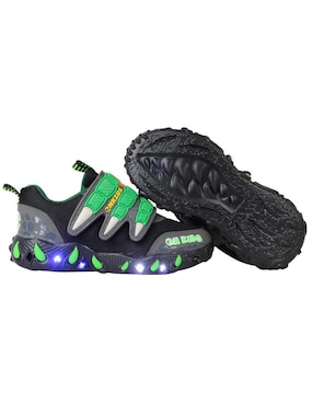 Tenis luz led Kuali Shoes para niño