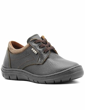 Zapato Dogi Back to School de piel para niño